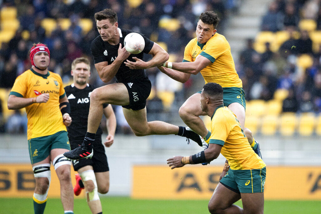 APTOPIX New Zealand Rugby Bledisloe